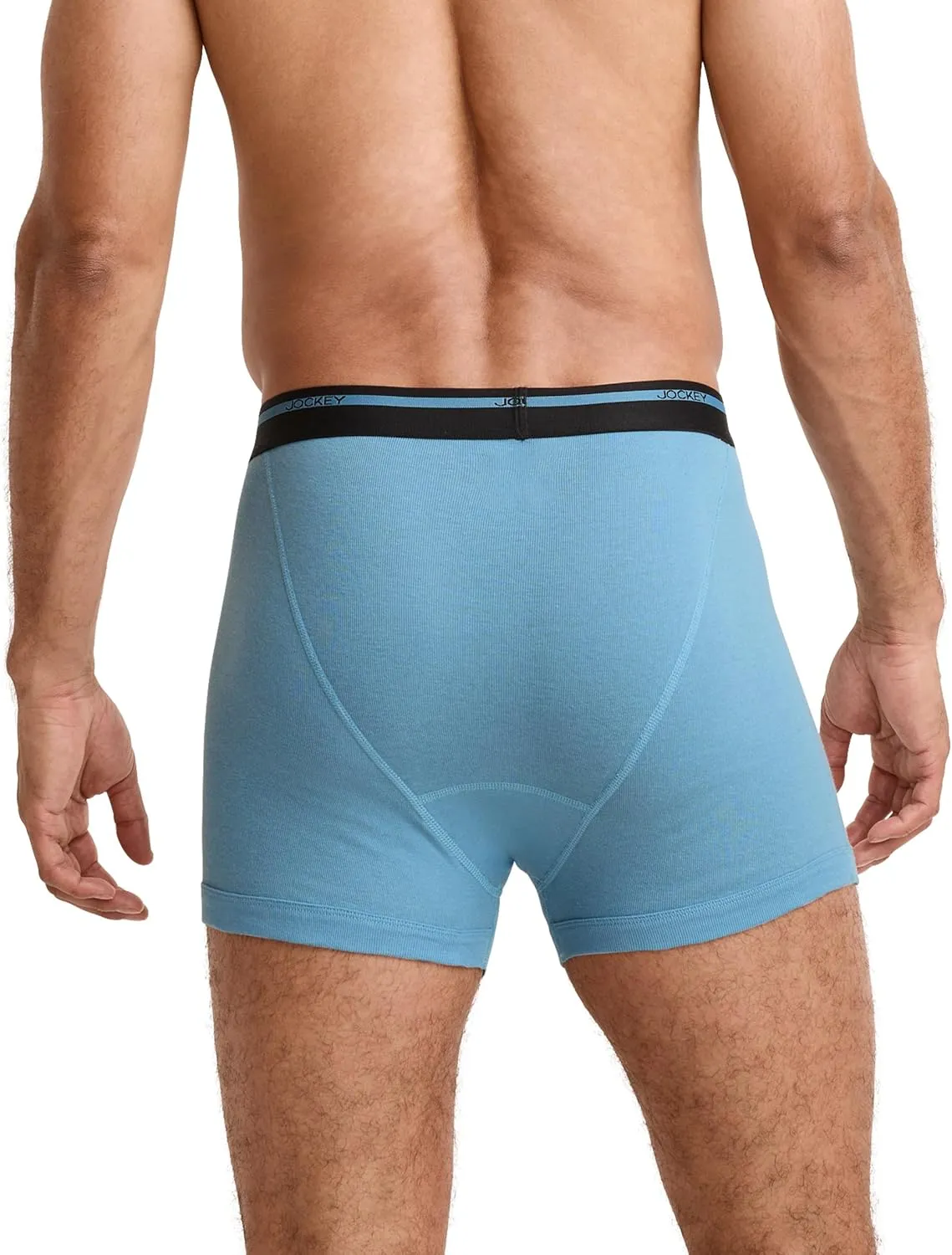 Jockey Men's Underwear Lightweight Classic 5" Boxer Brief - 3 Pack