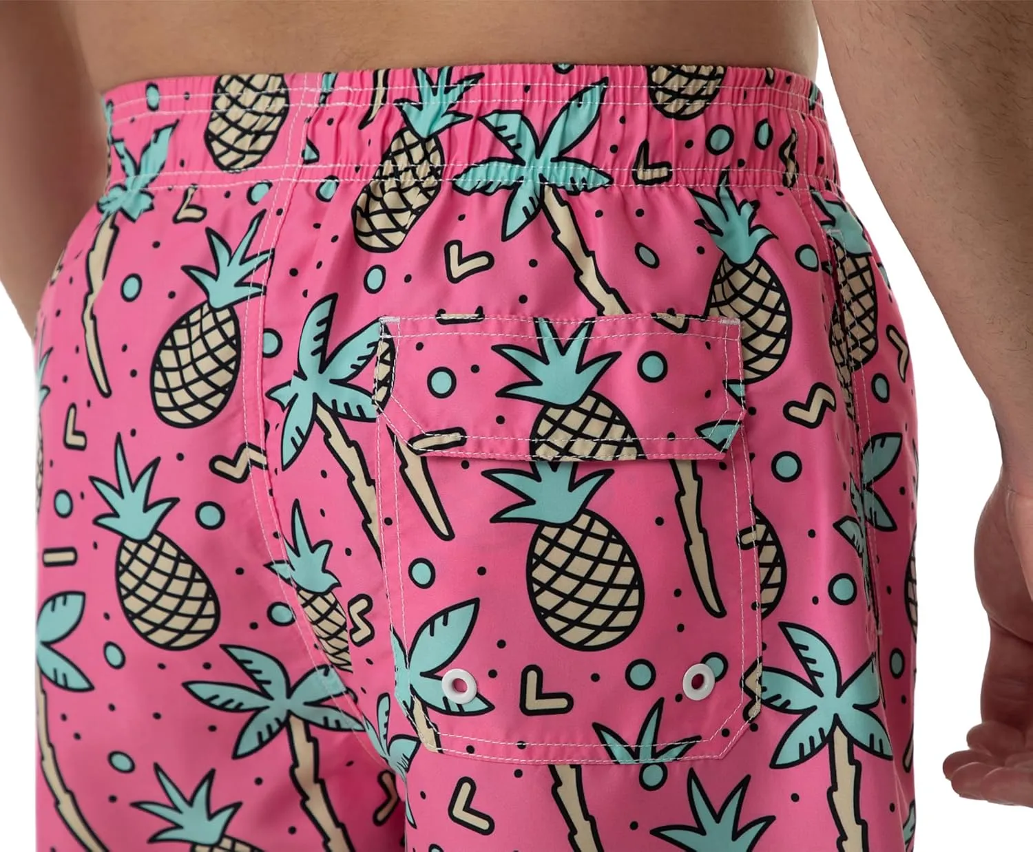 KAILUA SURF Mens Swim Trunks Long, Quick Dry Boardshorts, 9 Inches Inseam Bathing Suits with Mesh Lining