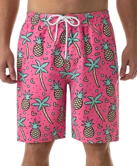 KAILUA SURF Mens Swim Trunks Long, Quick Dry Boardshorts, 9 Inches Inseam Bathing Suits with Mesh Lining