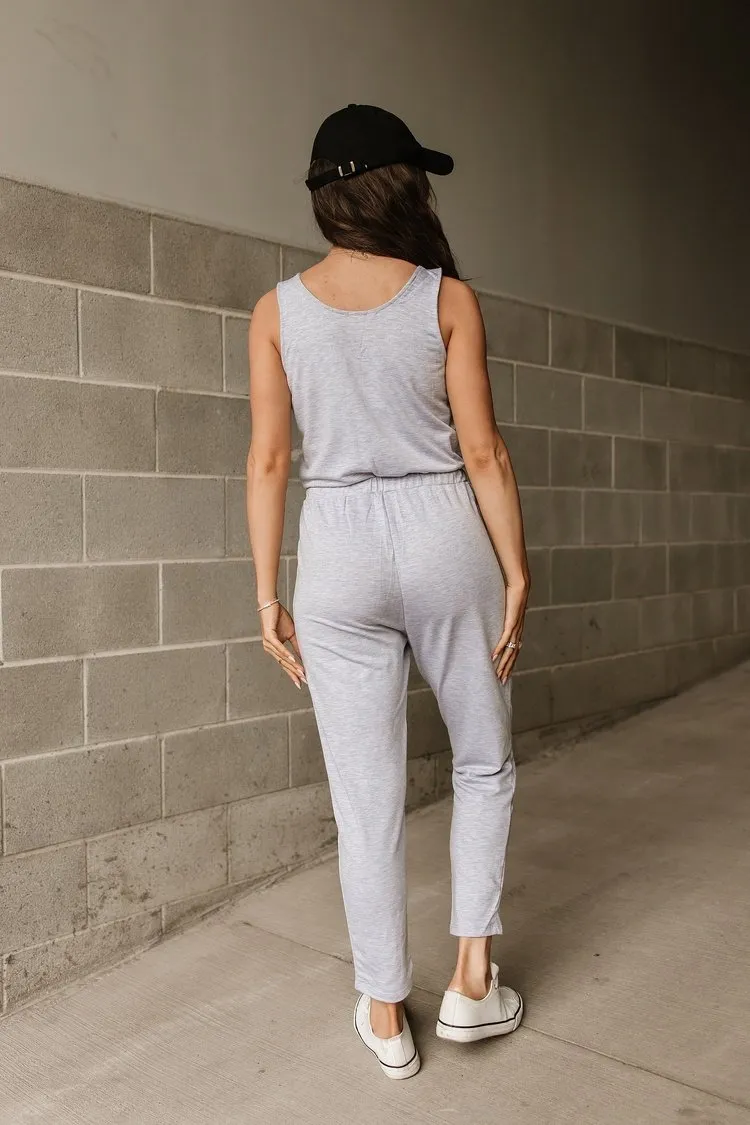 Lennox Jumpsuit - Grey