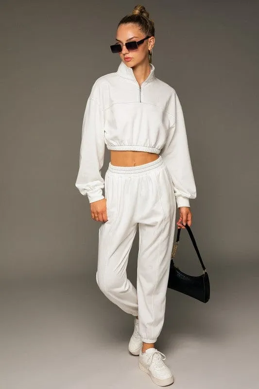 Long Sleeve Elastic Waist Top *online only*