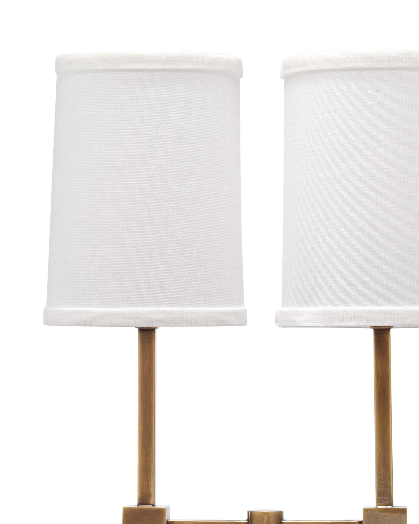 Minerva Twin Shade Console Lamp
