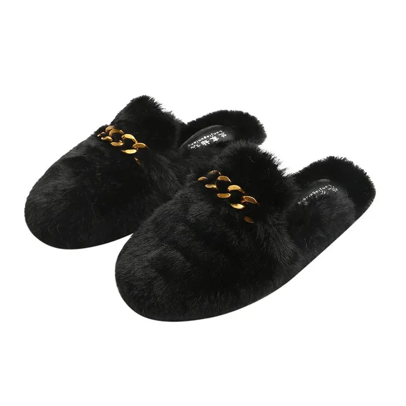 Mule Fur Slippers for Women