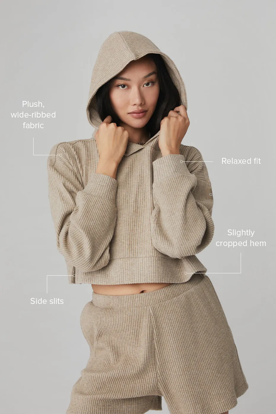 Heather Gravel Muse Hoodie - Stylish Essential for Your Wardrobe