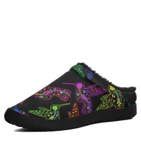 Neon Floral Hummingbirds Ikinnii