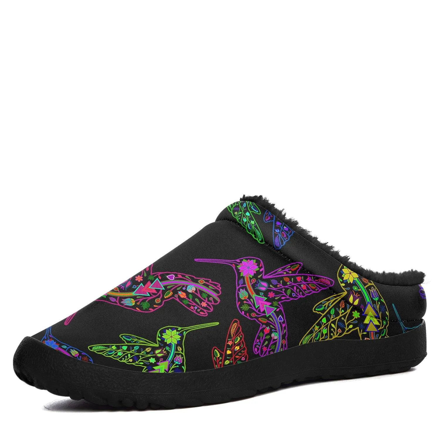 Neon Floral Hummingbirds Ikinnii
