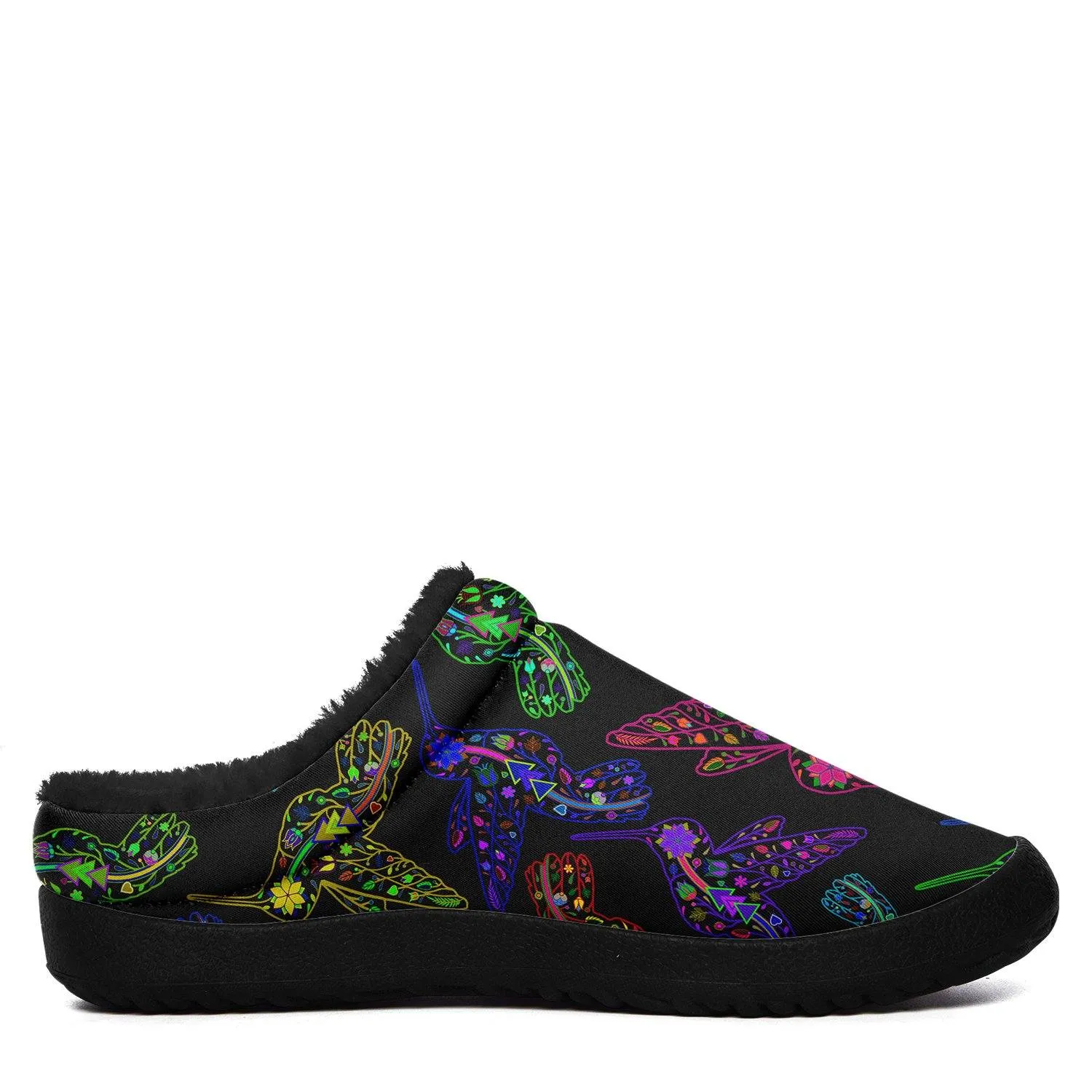 Neon Floral Hummingbirds Ikinnii