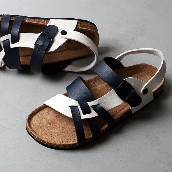 OCW Women Orthopedic Sandals Cork Sole Casual Walking Summer