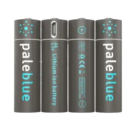 Pale Blue Rechargeable Batteries