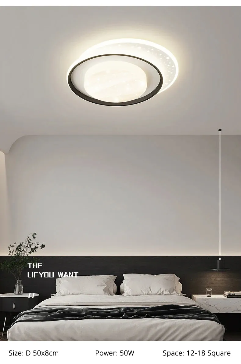 QIYI Samose Round/Square/Oval LED Ceiling Lights