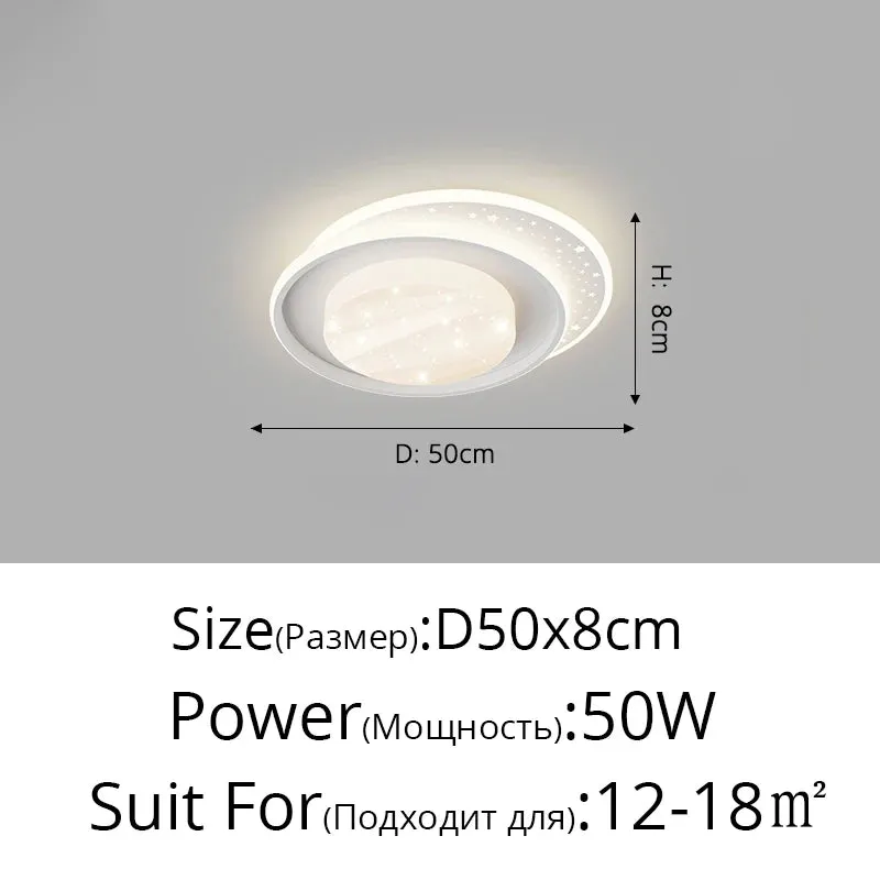 QIYI Samose Round/Square/Oval LED Ceiling Lights