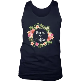 "Books & Coffee" Men's Tank Top