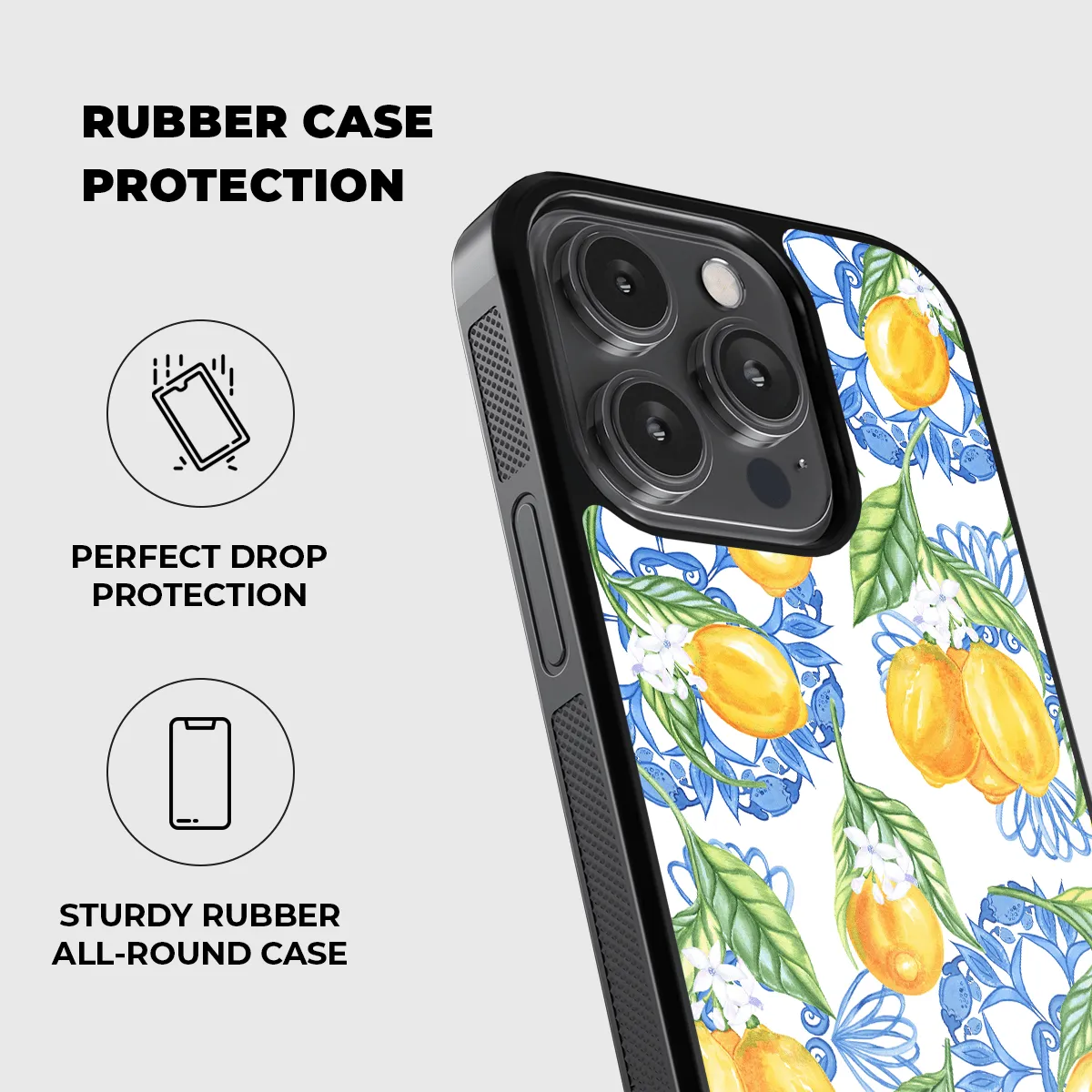 Sicilian Citrus Rubber Phone Case