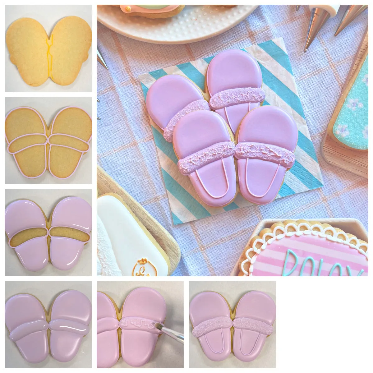 Slippers (Flip Flops) Cookie Cutter