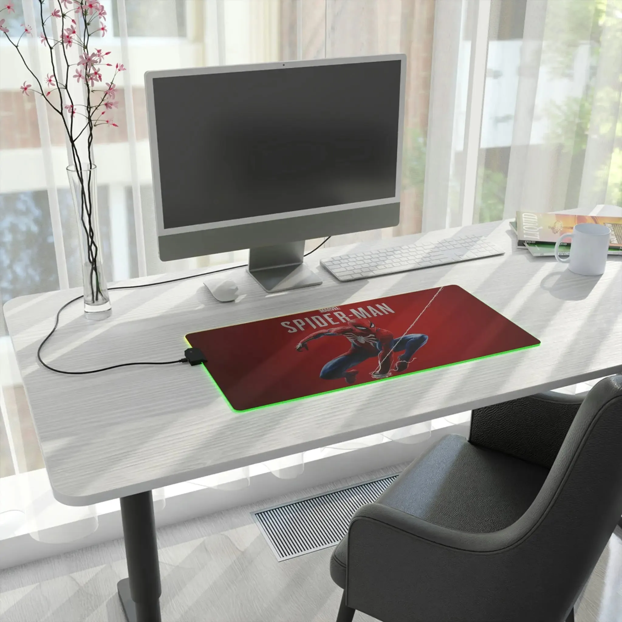 Spectrum Surge: Color-Changing Mouse Pad