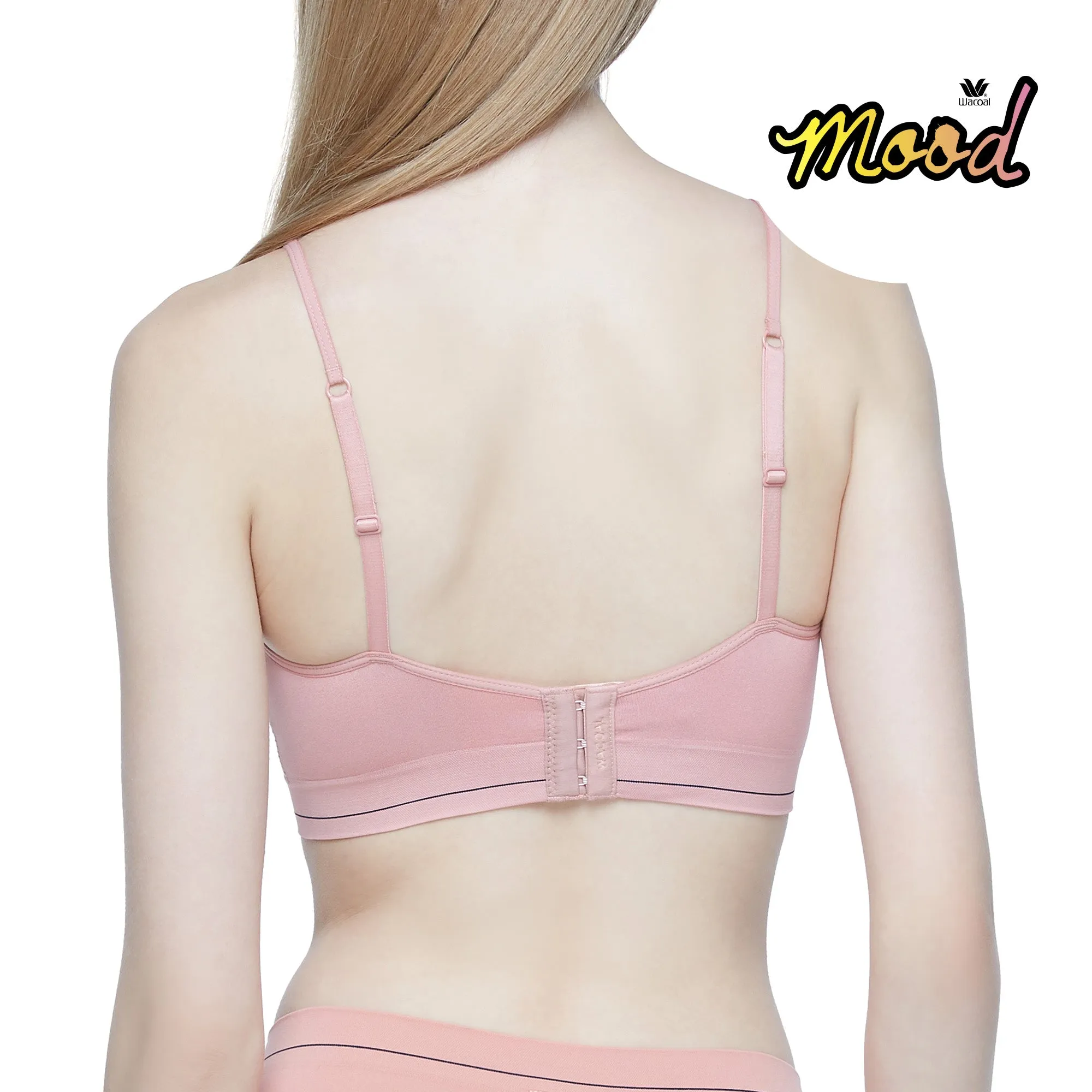 Wacoal Mood Comfy Smart Size รุ่น MM1X79 สีชมพู (CP)