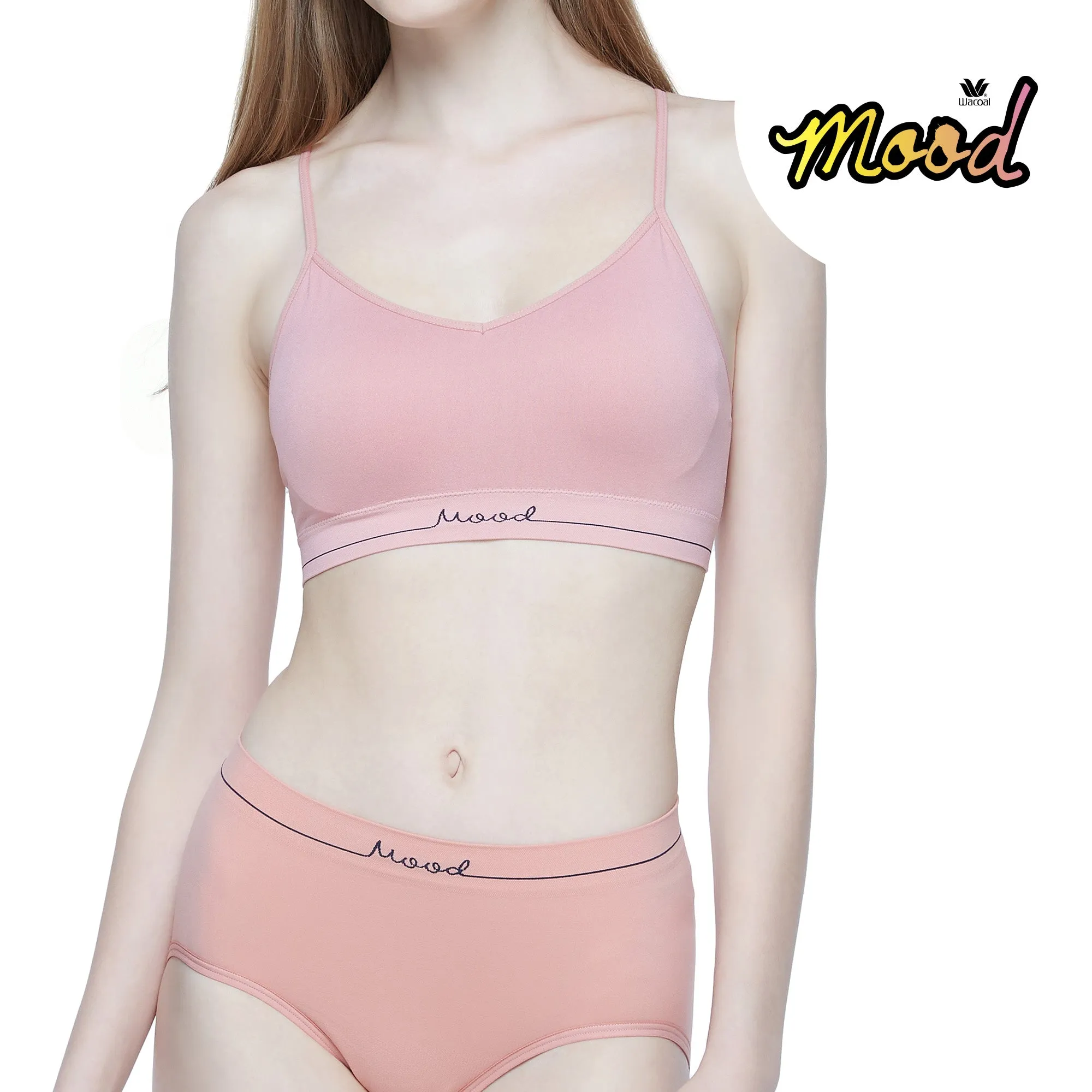 Wacoal Mood Comfy Smart Size รุ่น MM1X79 สีชมพู (CP)