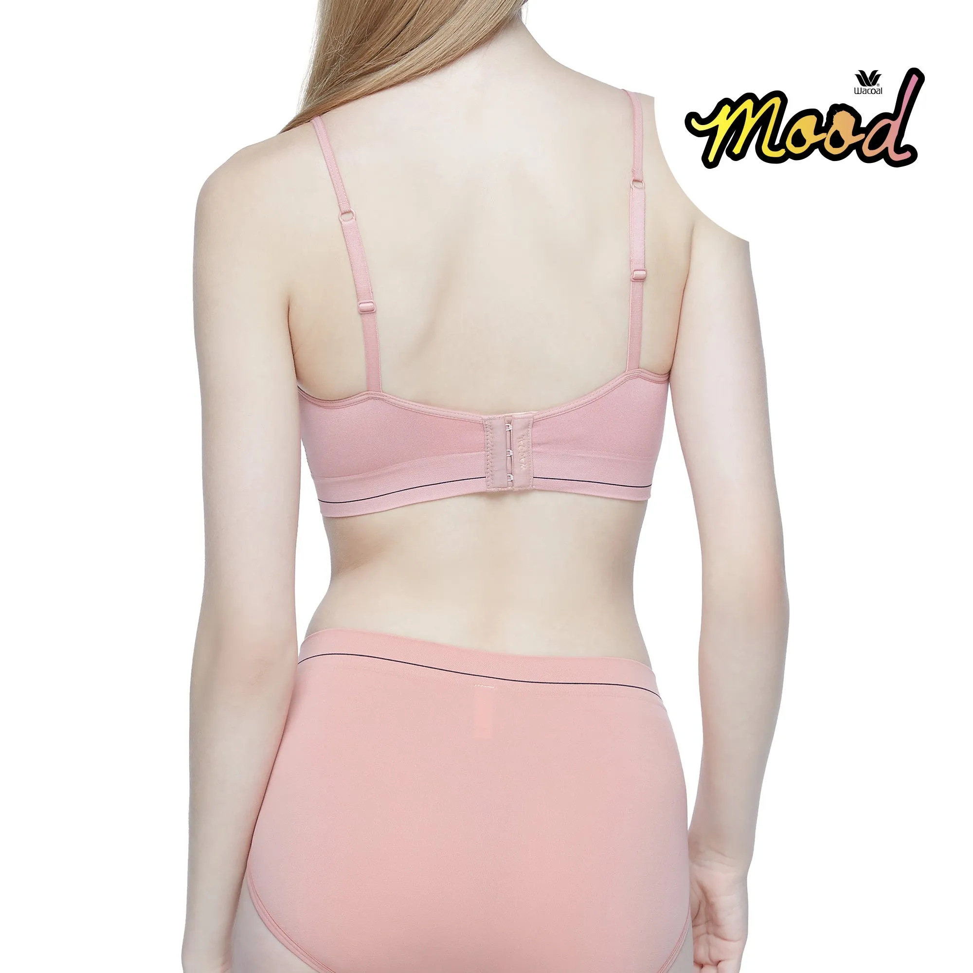 Wacoal Mood Comfy Smart Size รุ่น MM1X79 สีชมพู (CP)