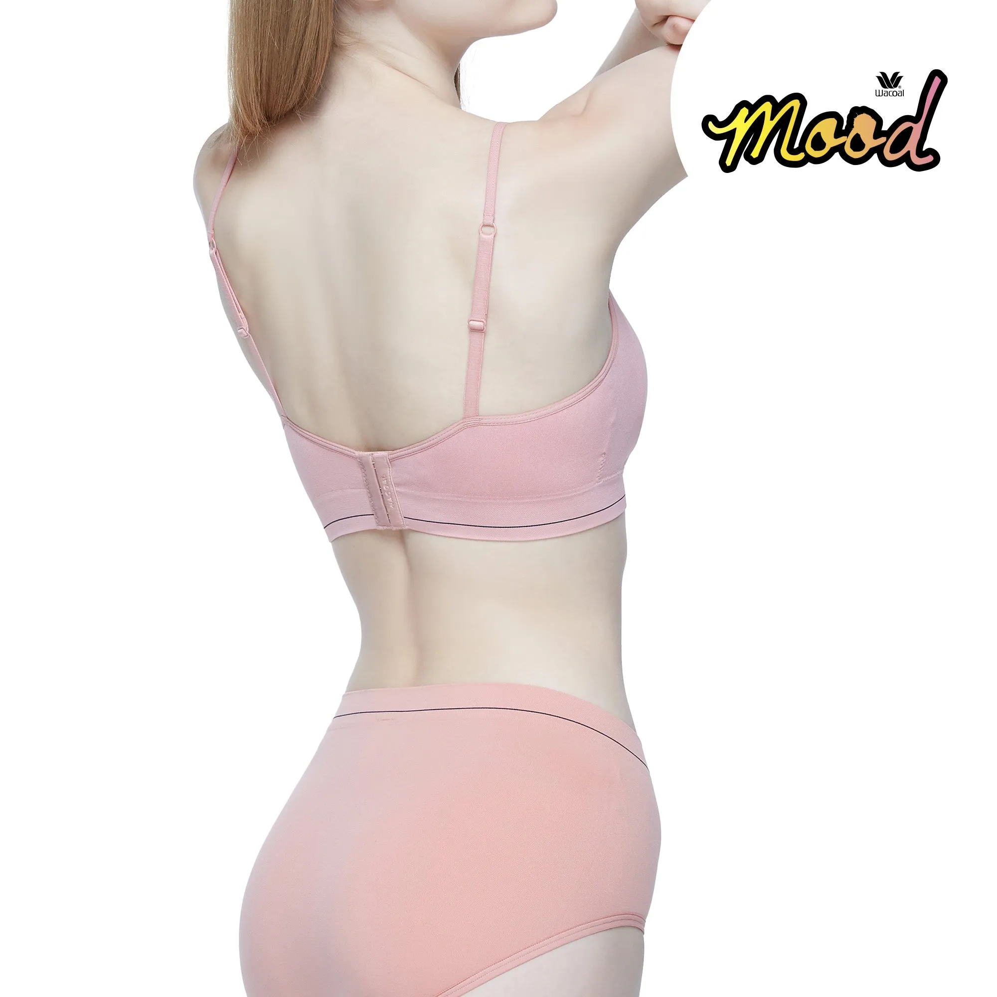 Wacoal Mood Comfy Smart Size รุ่น MM1X79 สีชมพู (CP)