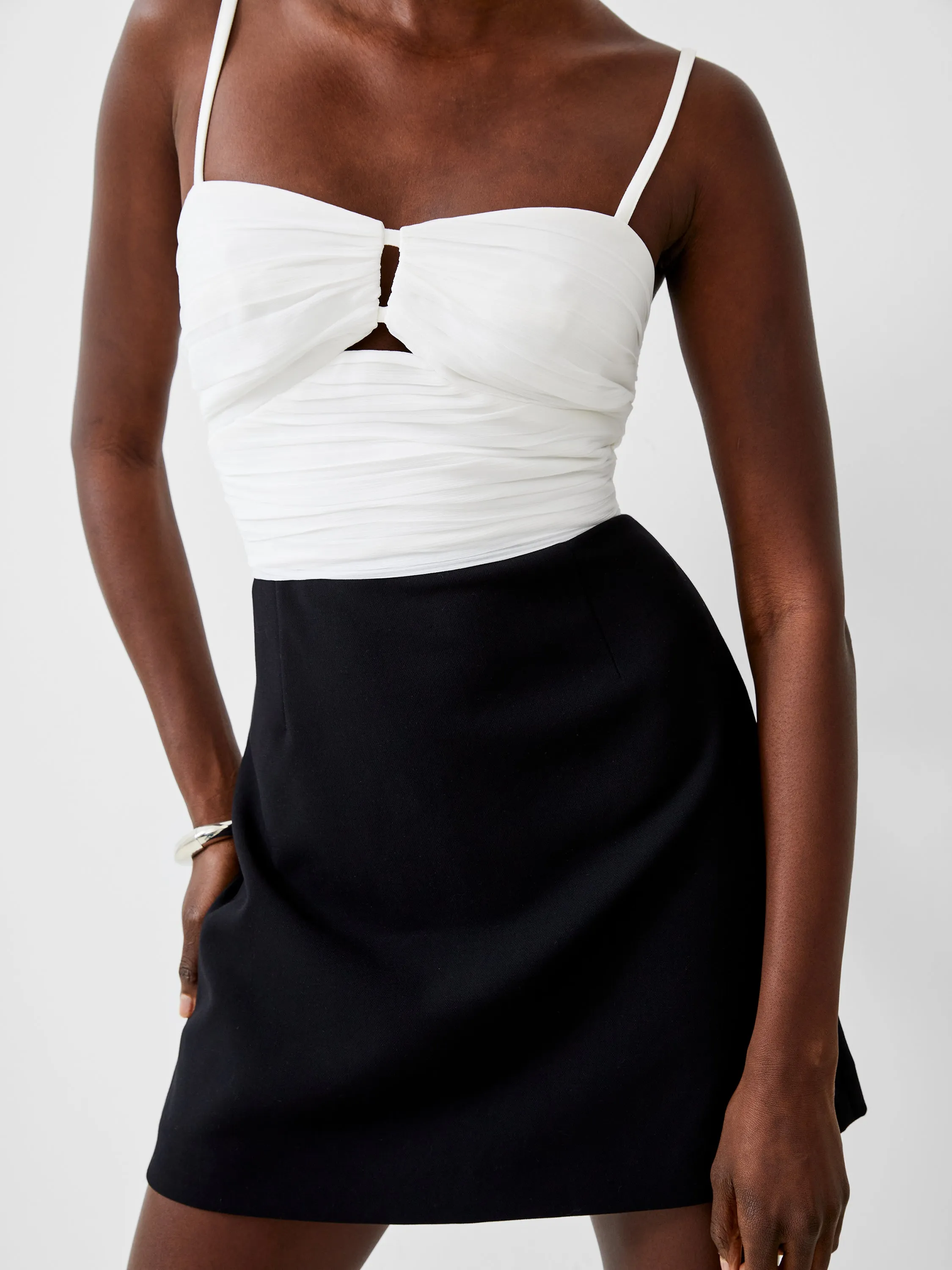 Whisper Strappy Tulle Dress